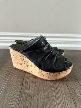 Fiorentini + Baker Leather Wedge Sandals Size 41